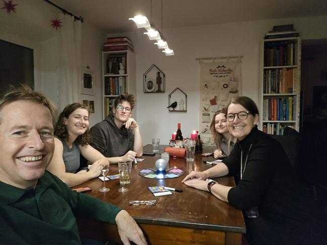 Spieleabend in der Familie