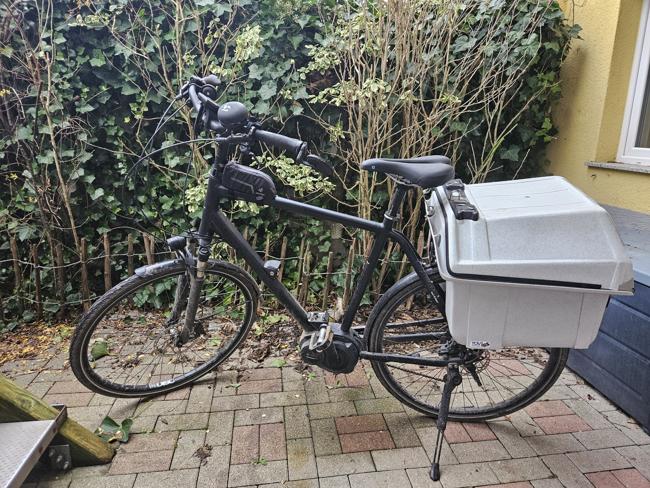 Tschüss altes Fahrrad - hast mir immer gute Dienst