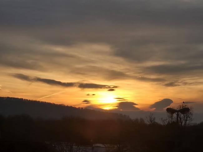 Es geht los. Kurz vor Basel.