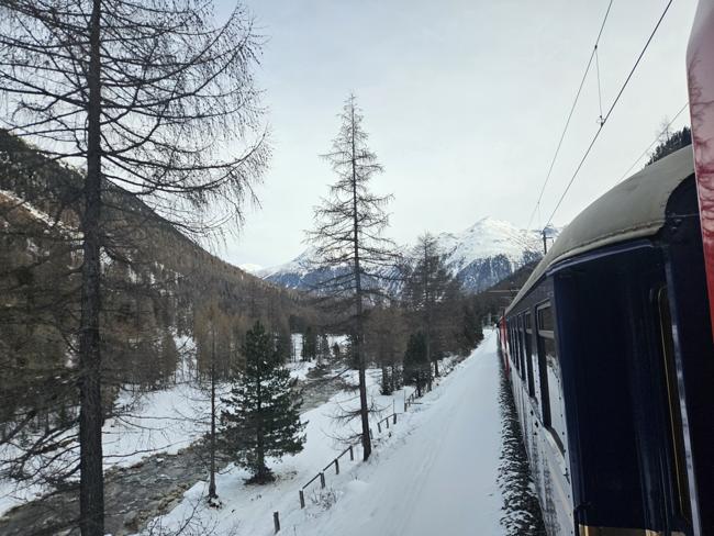 Immer am offenen Fenster Richtung Albulapass