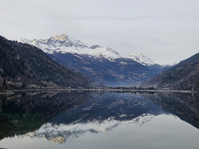 Absolut windstill - spektakulär