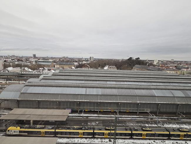 Schöner Ausblick Richtung Karlsruhe - bin gespannt