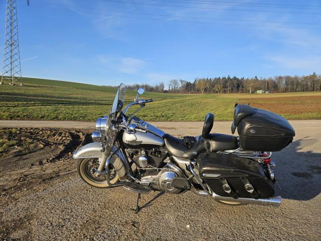 Motorradsaison eröffnet. Für Januar war das ein Tr