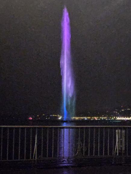 Schöner Tagesabschluss