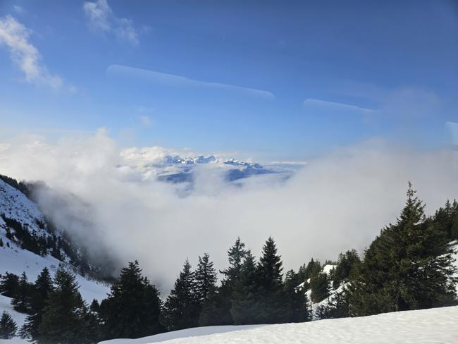 Leider geht es schon wieder runter