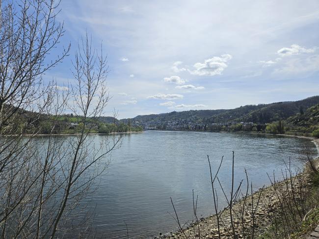 Und der Blick zurück nach Boppard