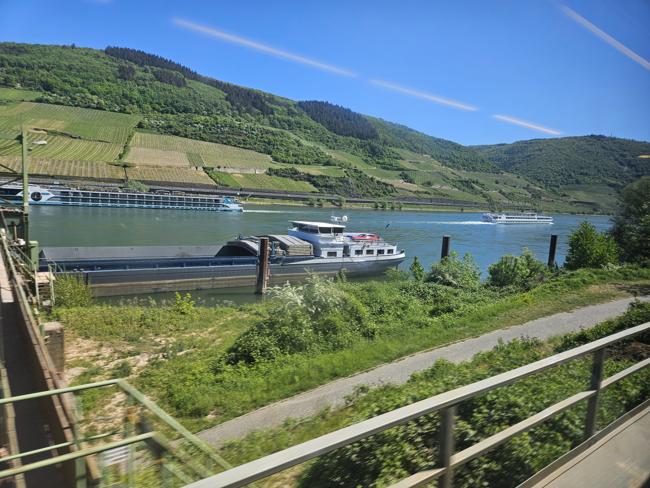 Viel Schiffsverkehr