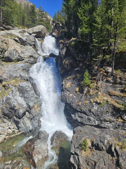 Wasserfall nach Morteratsch