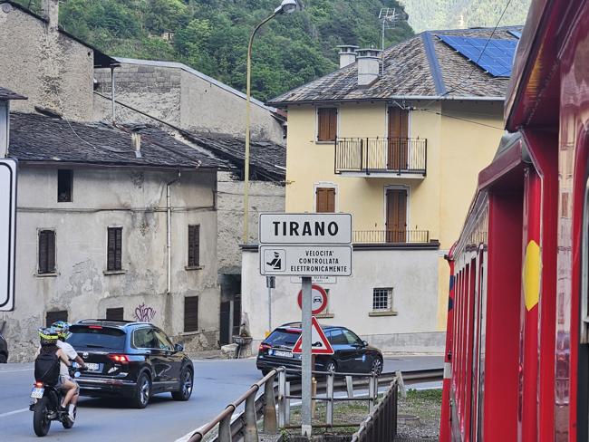 nach Tirano zu einem ganz schnellen Einkauf