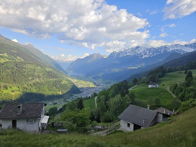 und wieder hoch nach Alp Grüm