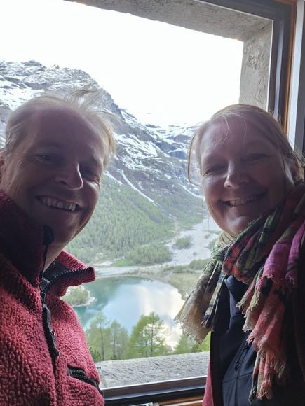 Ausblick aus unserem Zimmer