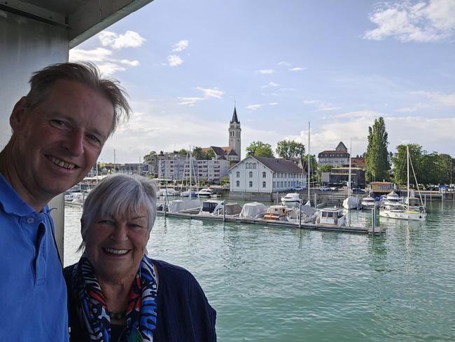 Abschied von Romanshorn. Wieder zurück mit der Fäh