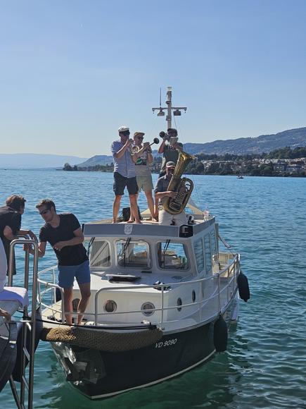 Und dann am Nachmittag nach Montreux zum Jazzfesti