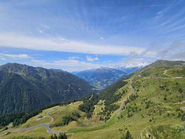 Ich habe da unterwegs ganz viele schöne Aussichten