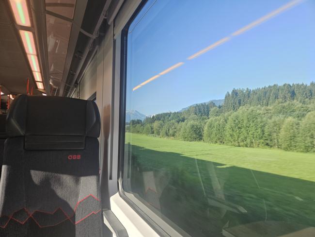Am Montag nach der Arbeit bin ich schon nach Saalf