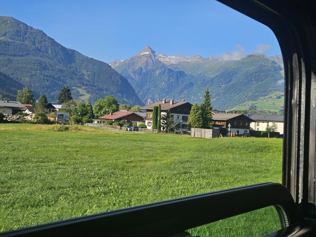 Und wieder mit der Pinzgauer Lokalbahn unterwegs. 