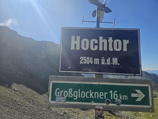 Ich habe mir nicht die Mühe gemacht, alle Passhöhe