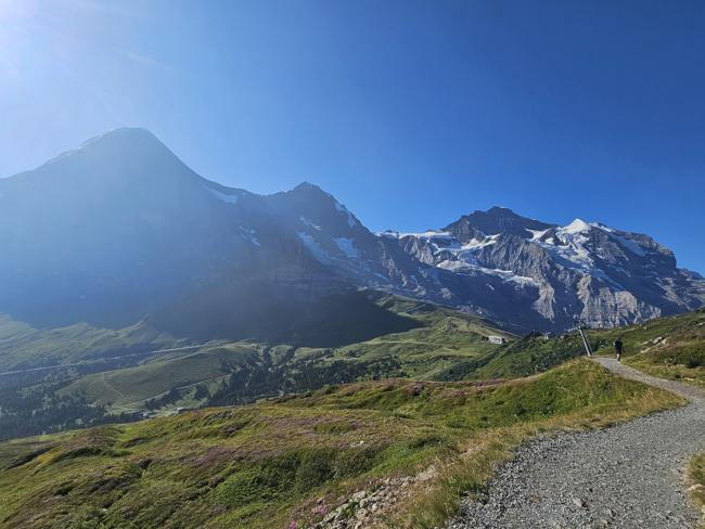 Nochmal der grandiose Blick auf die großen drei