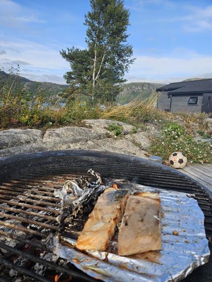 Lachs vom Grill