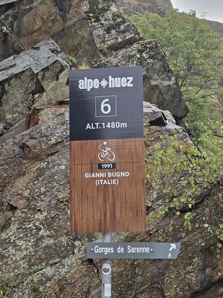 Ich wollte unbedingt mal nach Alpe d'Huez, einer d