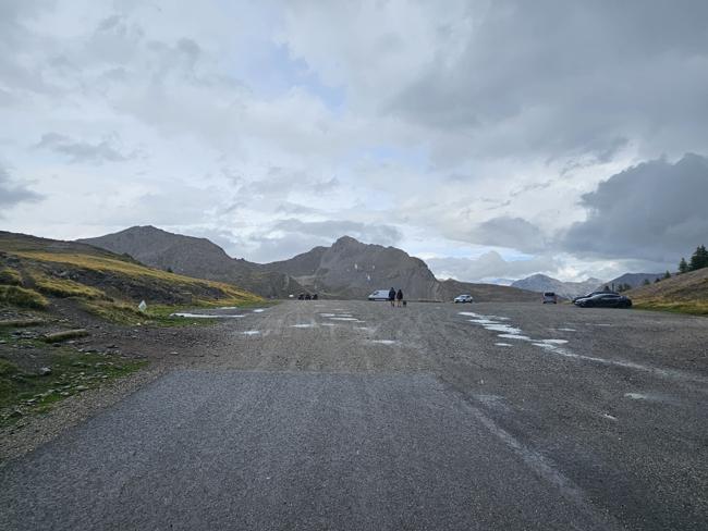 Der Col du Granon ist nur auf einer Seite asphalti