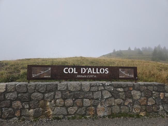 Und der Col d Allos. Da meine Unterkunft direkt am