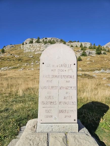 Der Col de la Cayole mit 2326m fehlte mir auch noc