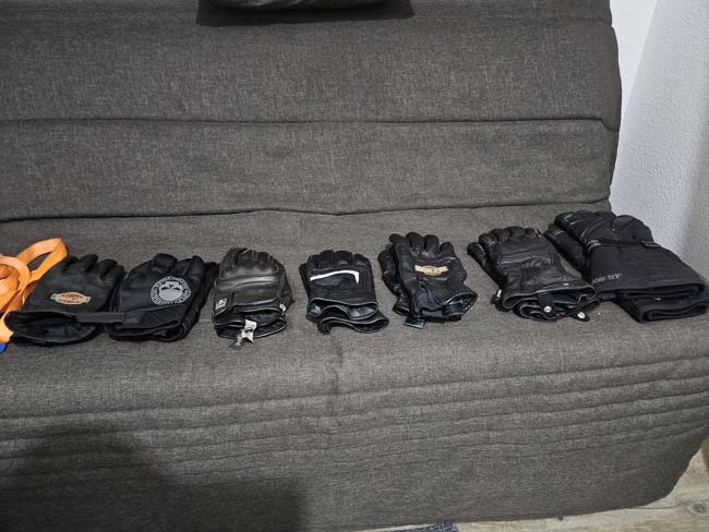 Ups - soo viele Handschuhe? Ich habe aber fast all