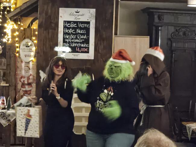 Auch das Programm war super. Wir haben viel gelach