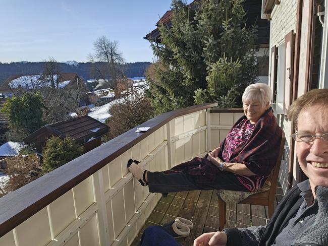 Traumwetter am Sonntag. 18. Januar und wir konnten