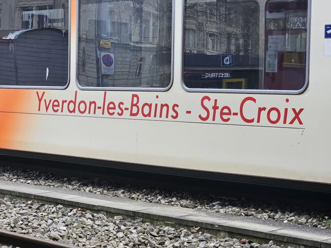 Dann nach Sainte Croix - die schönste Strecke