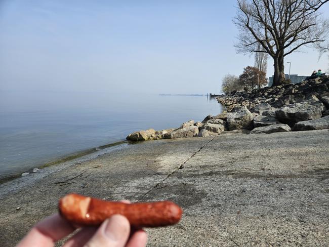Vesper - natürlich mitgegeben von der Mama...