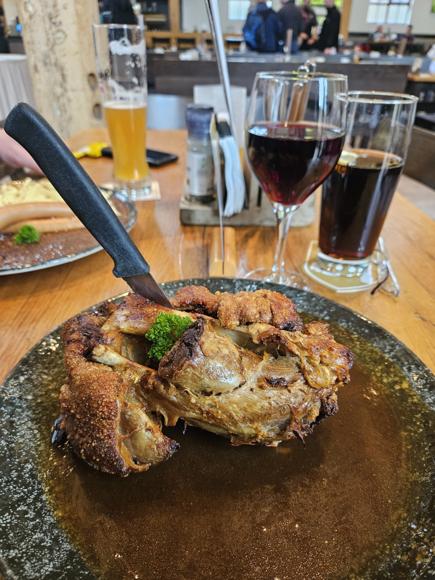 Mit Heiko in Calw - Schönbuch Bräu - Schweinshaxe 