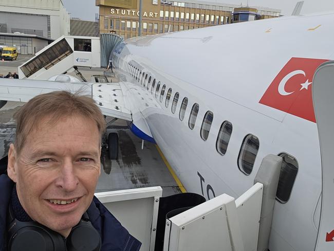 Es geht los - Abflug ab Stuttgart