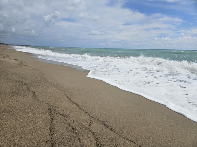 Das Meer am nächsten Morgen