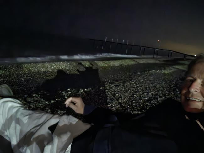 Auch nach dem Abendessen kann man es am Meer noch 