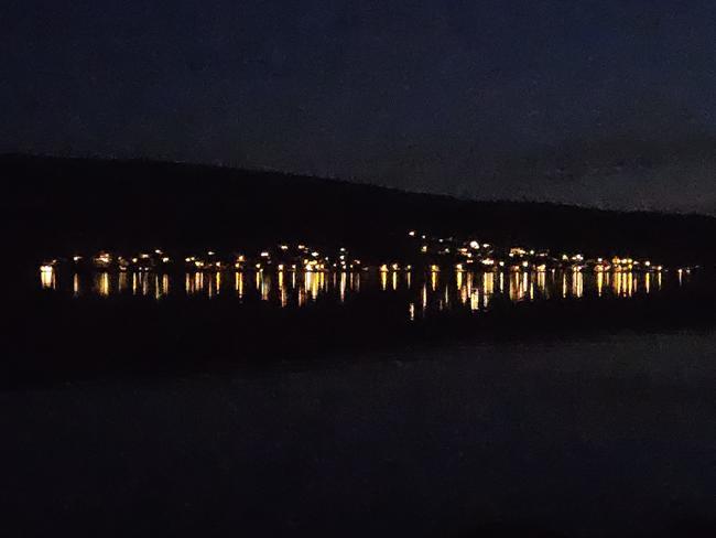 Am Ende saß ich bis 22:30 am Strand, dick eingepac