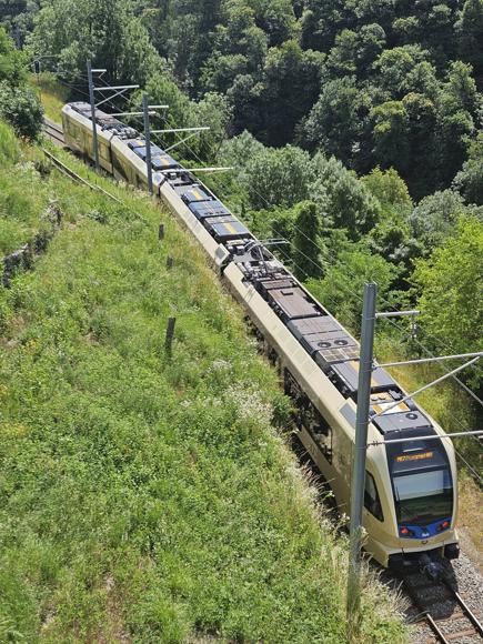 Auf der Rückfahrt durchs Cento Valli - hier der Zu
