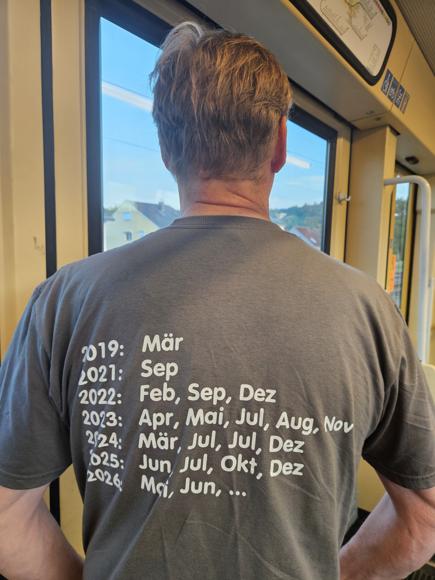 Mit Protokoll wann ich gefahren bin