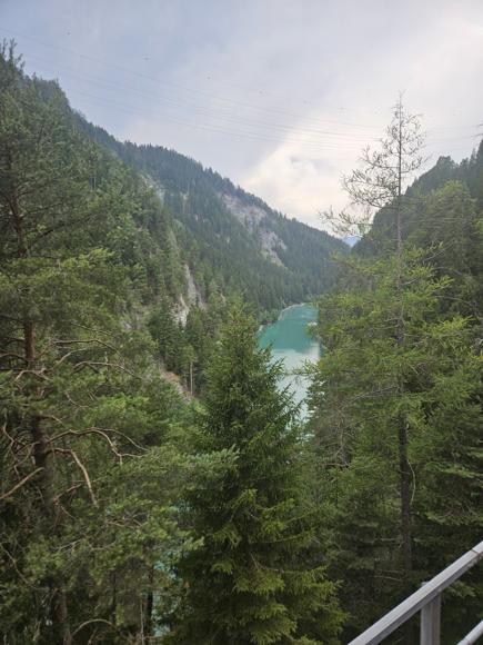 Hier schon kurz hinter dem Solisviadukt der Stause