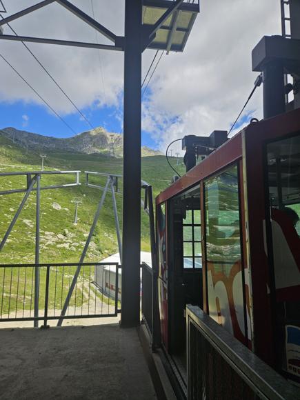 Und mit der Gondel aufs Eggishorn