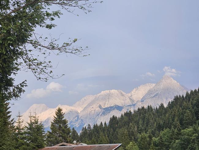 Es ging durch die Zugspitzarena über den Fernpass 