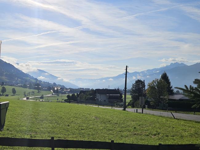 Aussicht von der Hotelterrasse