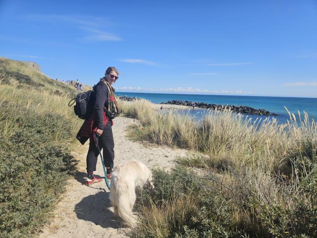 Etwas Wandern in den Dünen