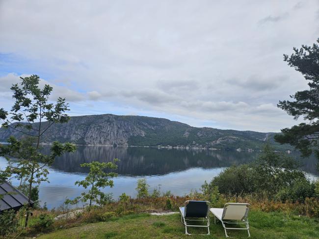 Und immer wieder der Blick auf den Fjord. Was man 