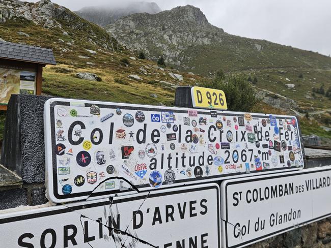 Mein erster 2000er auf dieser Tour. Der Col de la 