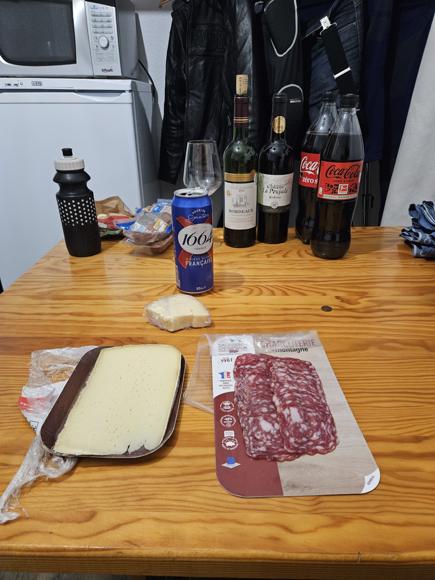 So sah meist mein Abendessen aus.